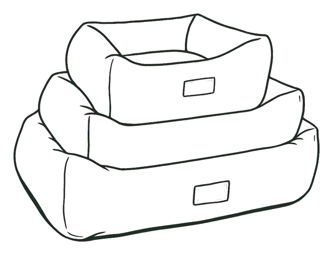Cama rectangular